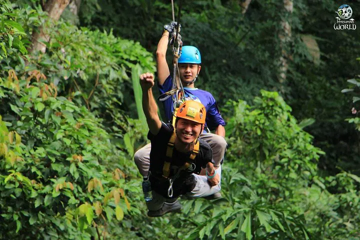 Soar Through Phuket's Jungle: Flying Hanuman Zipline Adventure!