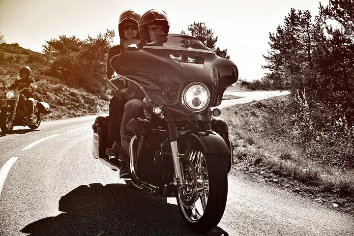 Harley Ride on the French Riviera: Coastal & Alpine Views