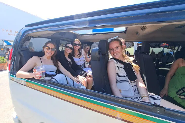 Hollywood Luxury Tour: Party Bus, Wine & The Grove!