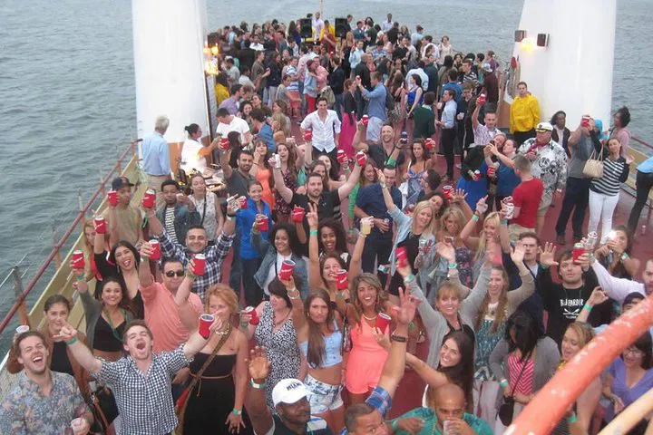 Boston Party Cruise: Live DJ & Harbor Views