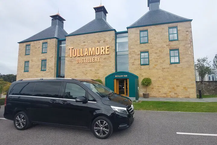 Luxury Irish Road Trip: Tullamore, Sean's Bar & Clonmacnoise with Private Chauffeur
