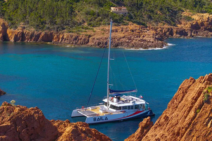 Lérin Islands Catamaran Day Trip with Lunch