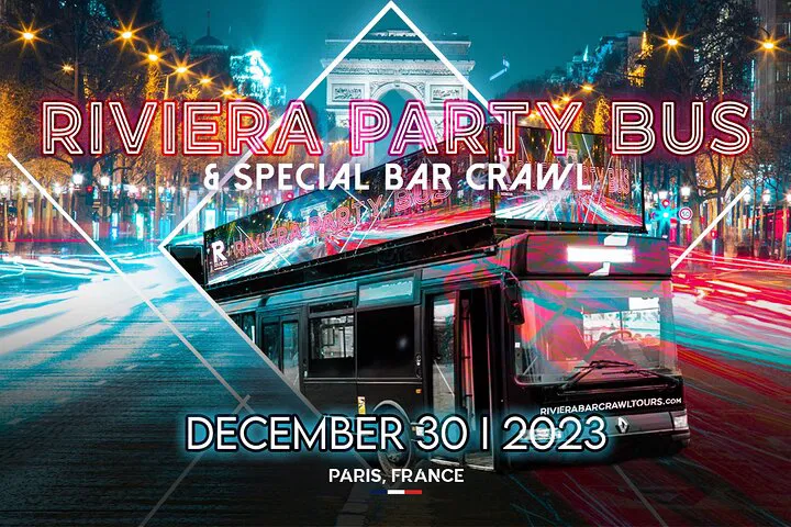 Epic Paris Nightlife: Party Bus & Pub Crawl Extravaganza