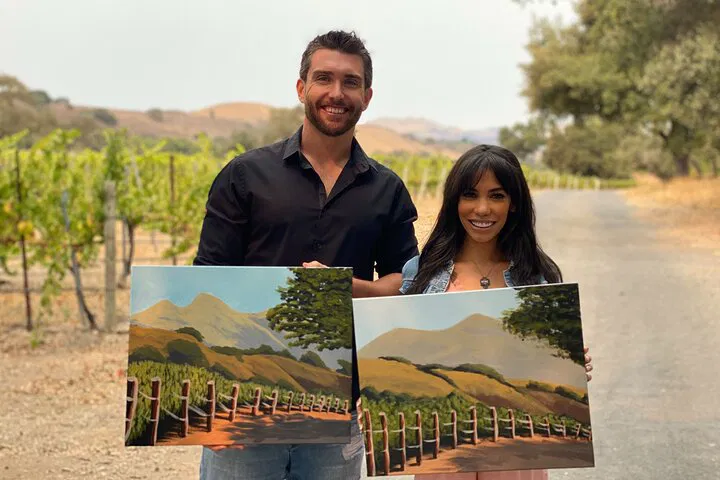 Uncork Your Inner Artist: Vineyard Painting & Wine Tasting in Santa Barbara