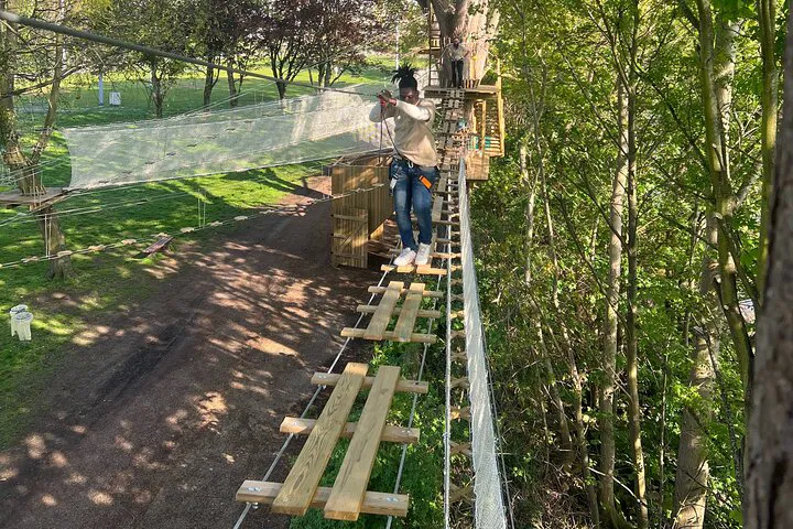 Rouen's Treetop Adventure: Conquer Heights & Thrills!
