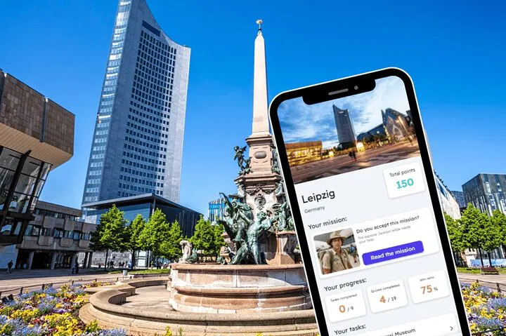 Leipzig City Adventure: Explore with Jackson Wilde!