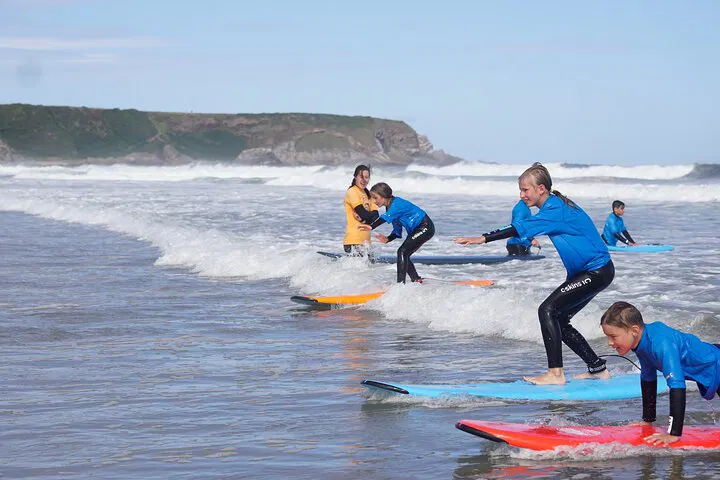 Cullen Bay: Learn to Surf in Scotland's North Sea!