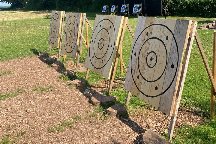 Unleash Your Inner Viking: Axe Throwing Adventure in Hereford!