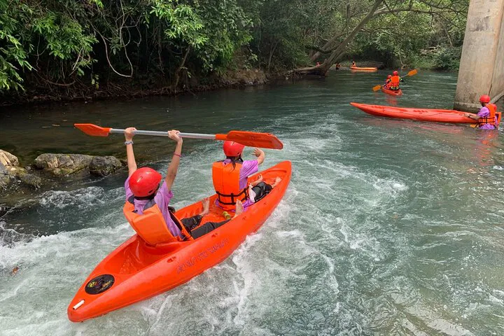 Phatthalung's Thrilling River: Rafting Adventure Near Krabi & Trang