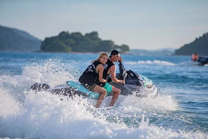 Phuket's Thrilling 9-Island Jet Ski Safari: Monkey Spotting & Scenic Wonders!