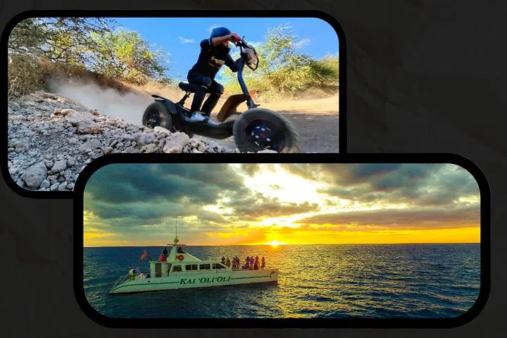 Oahu Adventure: Stand-Up ATV & Sunset Snorkel Cruise Combo!
