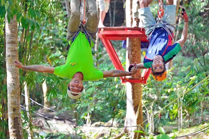 Conquer Krabi's Canopy: Aonang Fiore Zip Line Thrills!