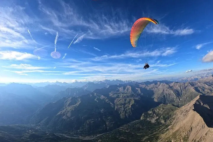 Soar Above the Ecrins National Park: Tandem Paragliding Adventure