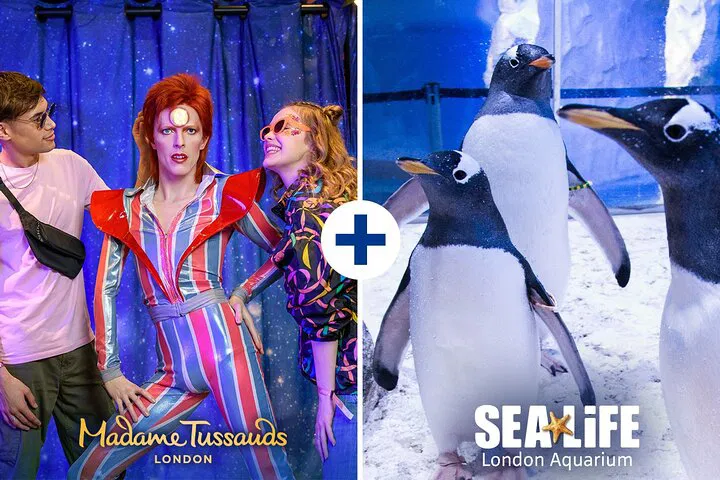 London Icons: Double the Fun with Madame Tussauds & SEA LIFE Combo!