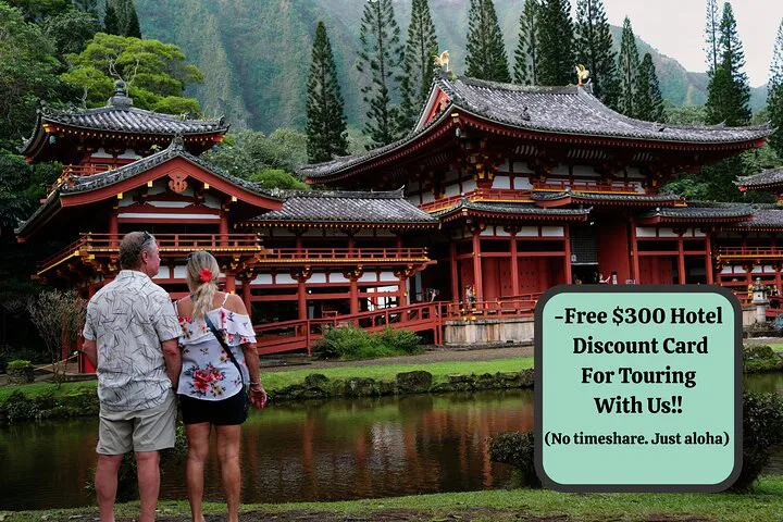 Oahu Circle Island Tour: Pineapple & Temple (Max 14)