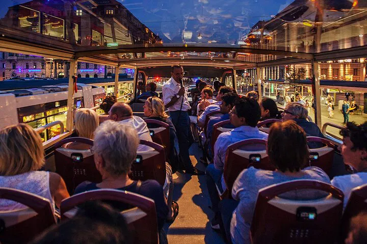 Berlin's Illuminated Spectacle: A Night Bus Tour Adventure