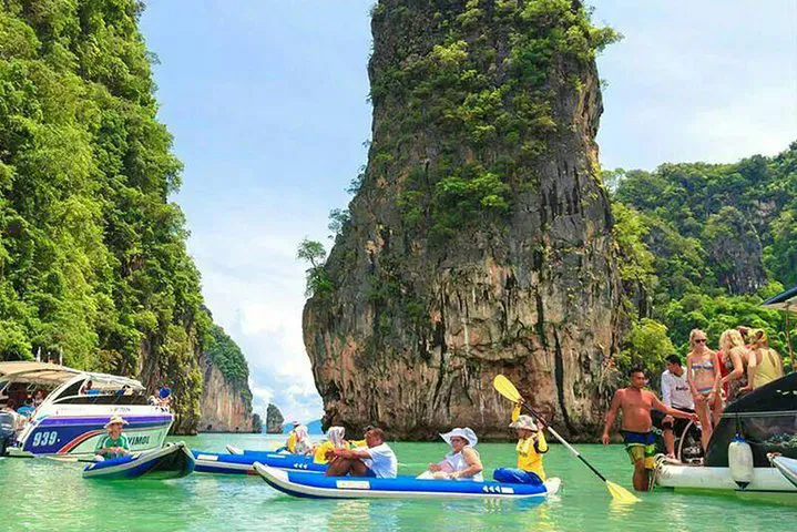 Phang Nga Bay Adventure: Canoe, Cruise, and James Bond Island Delight!