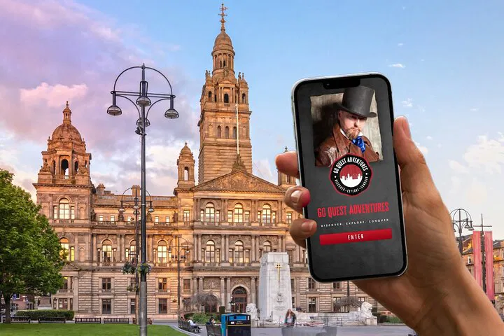 Glasgow Quest: Uncover City Secrets with an Interactive Treasure Hunt Adventure!