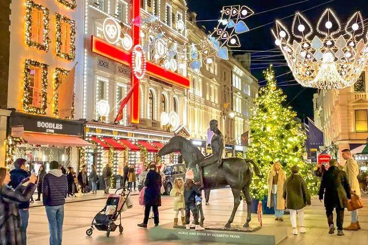 London Christmas Lights, Cheese & Chocolate Food Tour