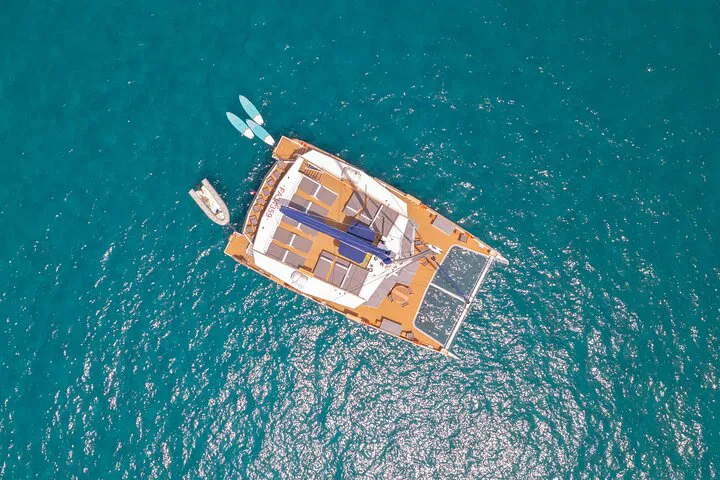 Sunset Dinner Catamaran Cruise: Saint-Raphaël's Coastal Magic