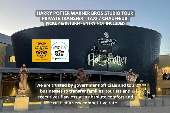 Seamless Harry Potter Studio Tour: Private Transfer with VIP Treatment