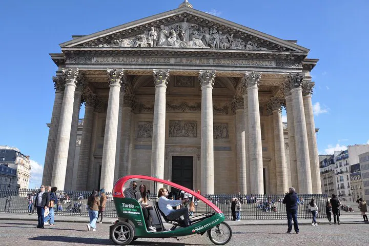 Discover Paris' Charm: A Rickshaw Bike Tour of Saint-Germain