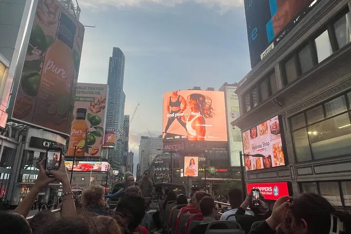 Toronto's Night Lights: An Open-Top Bus Spectacle!