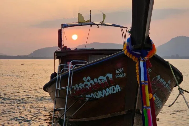 Phuket's Sunset Serenity: A Luxurious Longtail Boat Adventure