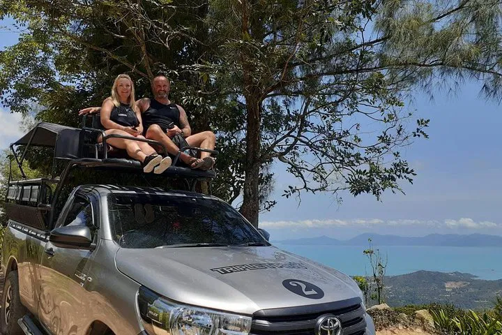 Uncover Koh Samui's Hidden Gems: Thrilling 4x4 Off-Road Adventure!