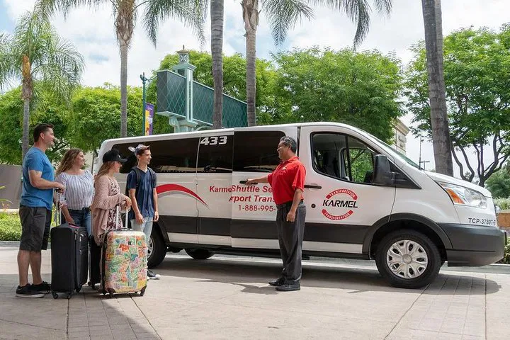 Stress-Free Anaheim Arrival: Private Van from John Wayne Airport