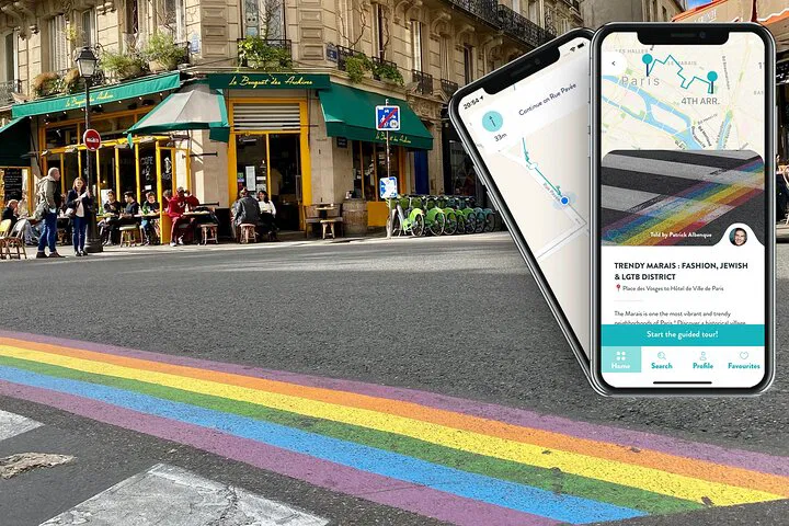 Explore Trendy Marais: A Self-Guided Smartphone Adventure!