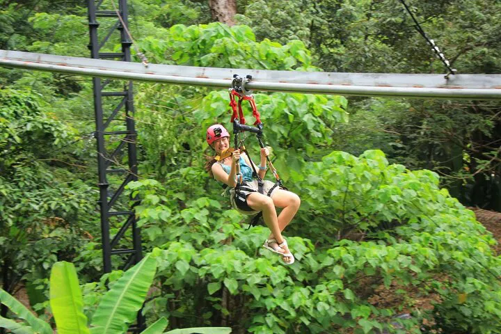 Conquer Phuket's Jungle: Zipline & Roller Coaster Adventure at Hanuman World!