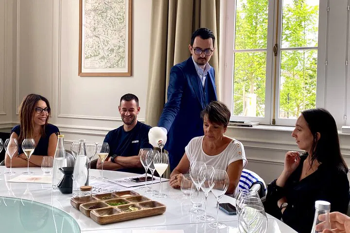 Indulge in Luxury: Champagne Tour with Dom Pérignon & Michelin Dining from Paris