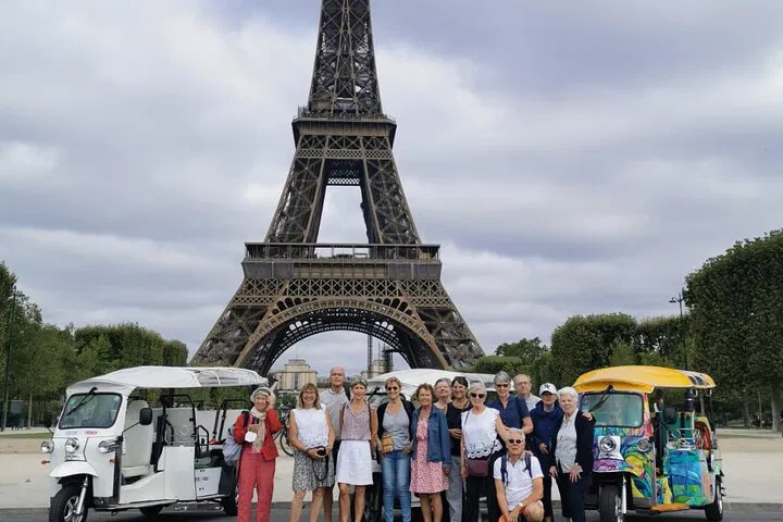 Parisian Charm: Eco-Friendly TukTuk Adventure Through Historic Streets