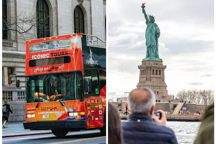 NYC Bus & Boat Tour: Statue of Liberty Express!
