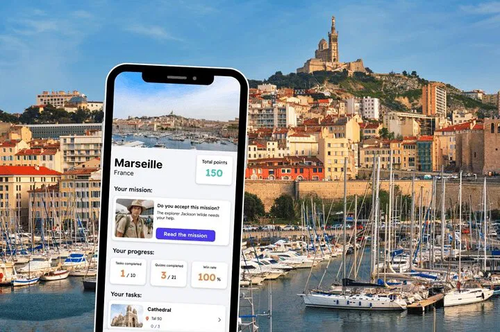 Unleash Your Inner Explorer: Marseille City Tour Adventure on Your Phone!