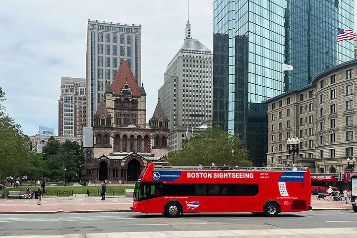 Boston's Iconic Landmarks: Open-Top Bus Adventure Awaits!