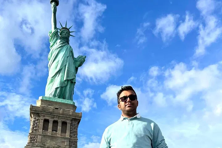 Unveiling American Icons: Ellis Island & Liberty's Hard Hat Audio Tour
