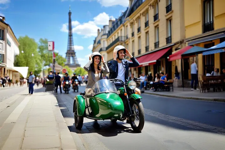 Eiffel Tower Sidecar Tour: Crepes, Charms, and Parisian Panache!