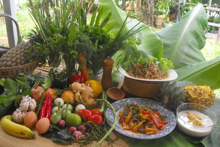 Embark on a Flavorful Journey: Organic Thai Cooking Class with Market Tour in Phuket