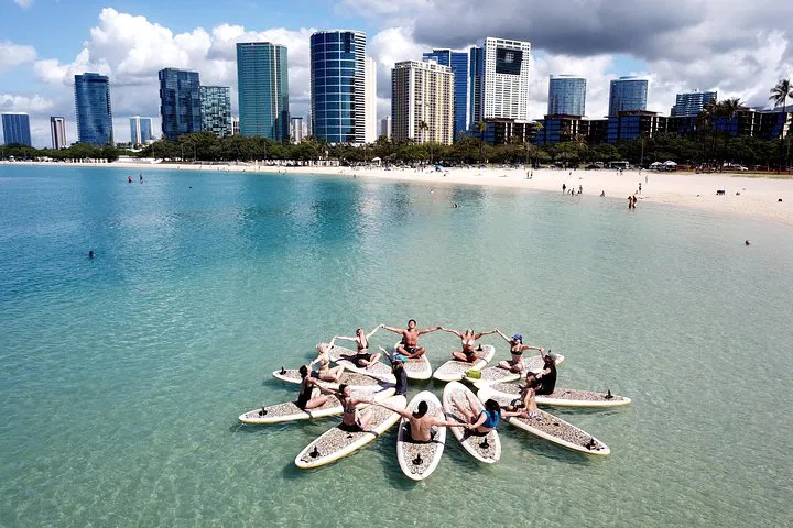 Find Your Balance: Paddleboard Yoga Bliss in Honolulu