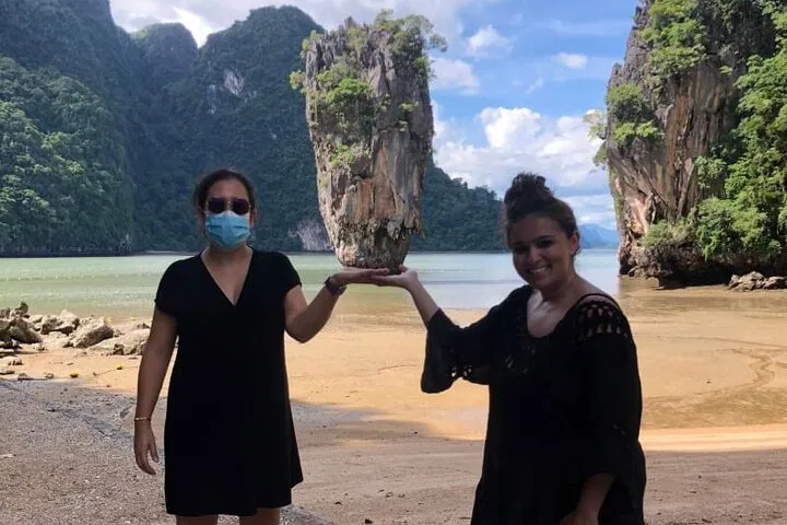 Phang Nga Bay Adventure: James Bond Island, Canoeing, and Monkey Temple Tour
