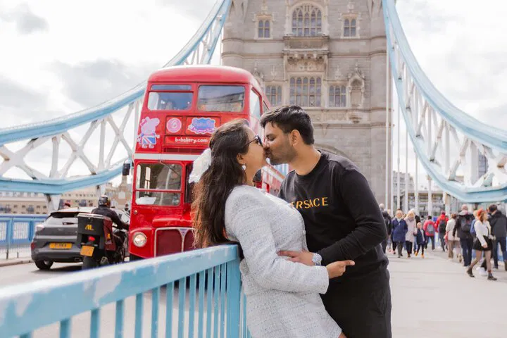 Capture London's Charm: Private Photoshoot at Tower Bridge