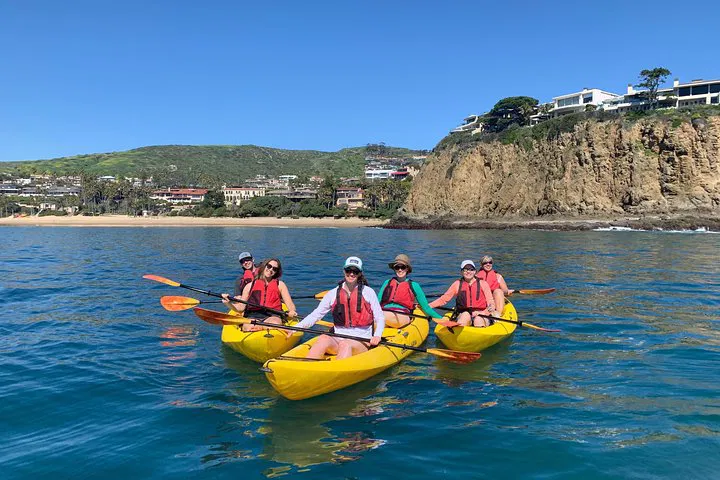 Laguna Beach Kayak Adventure: Explore Sea Caves & Spot Sea Lions!